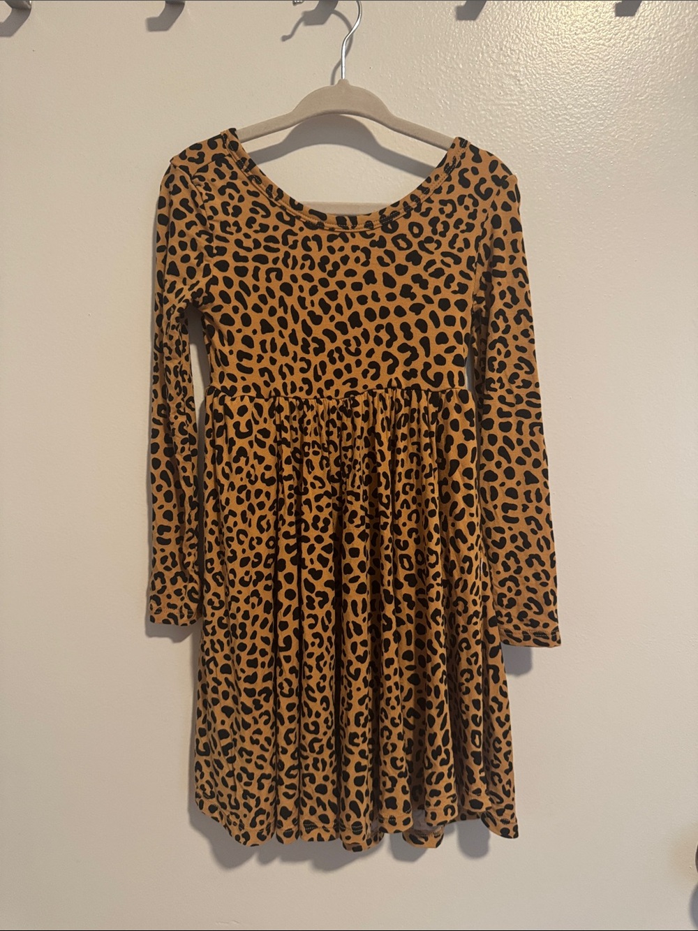 Little Sleepies Play Dress in Leopard Print